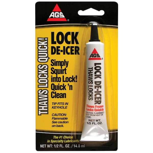 Ags Lock DeIcer .5 OZ MZ1H Zoro